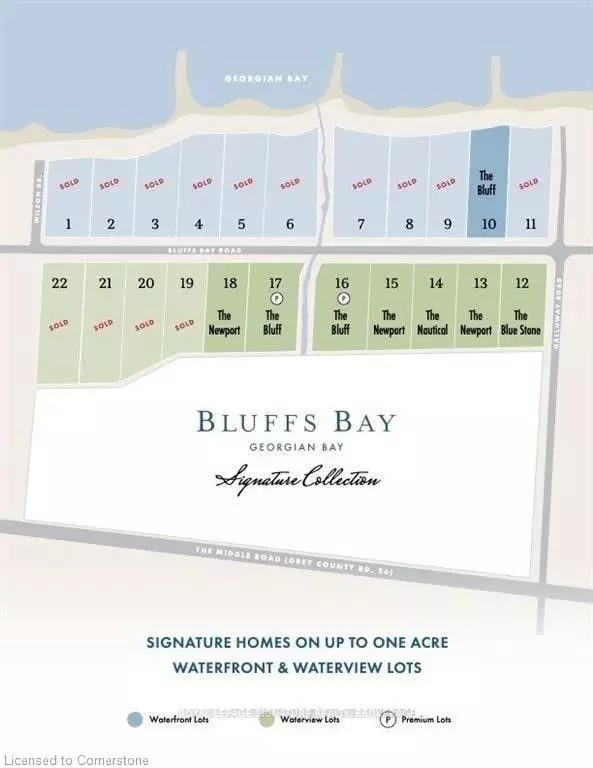 Georgian Bluffs, ON N0H 2T0,144 Wilson Drive #Lot 22