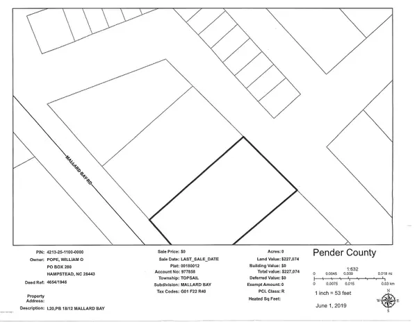 Hampstead, NC 28443,Lot #20 Mallard Bay RD