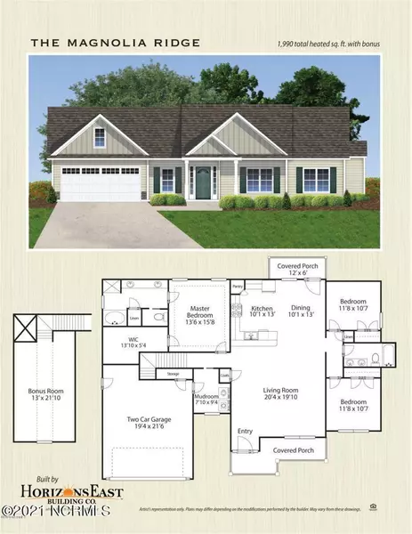 201 Pembury WAY #Lot #22, Richlands, NC 28574