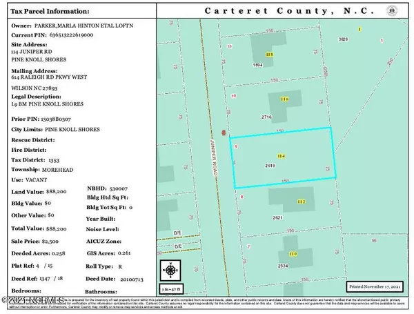 Pine Knoll Shores, NC 28512,114 Juniper RD