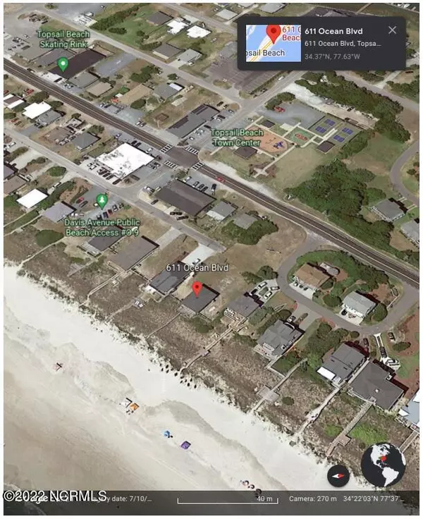 Topsail Beach, NC 28445,611 Ocean Boulevard