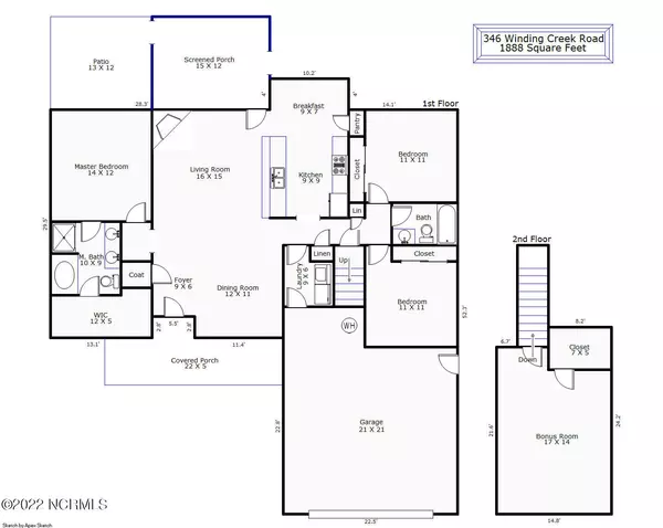 Rocky Point, NC 28457,346 Winding Creek Road