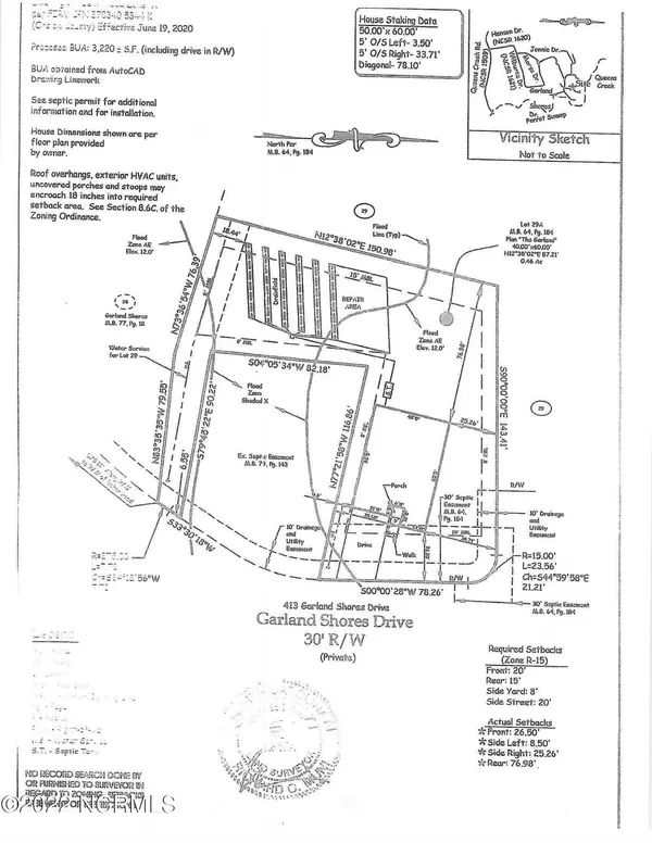 Hubert, NC 28539,413 Garland Shores Drive #Lot 29a