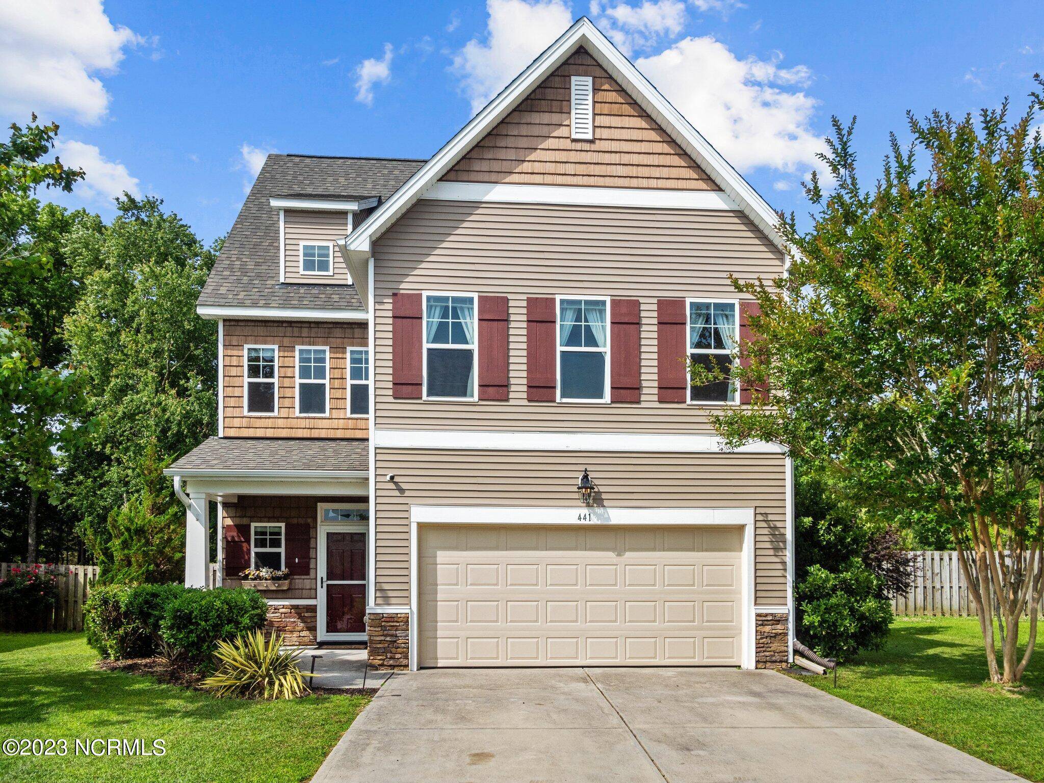 441 Bald Cypress LN, Sneads Ferry, NC 28460