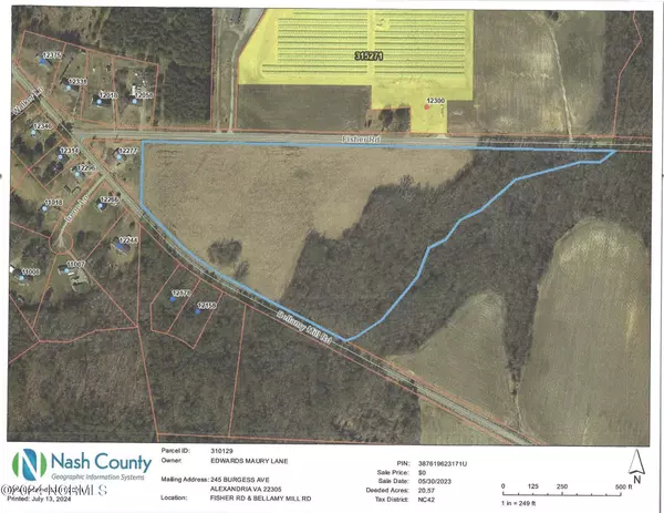 Lot 1 Fisher & Bellamy Mill RD, Whitakers, NC 27891