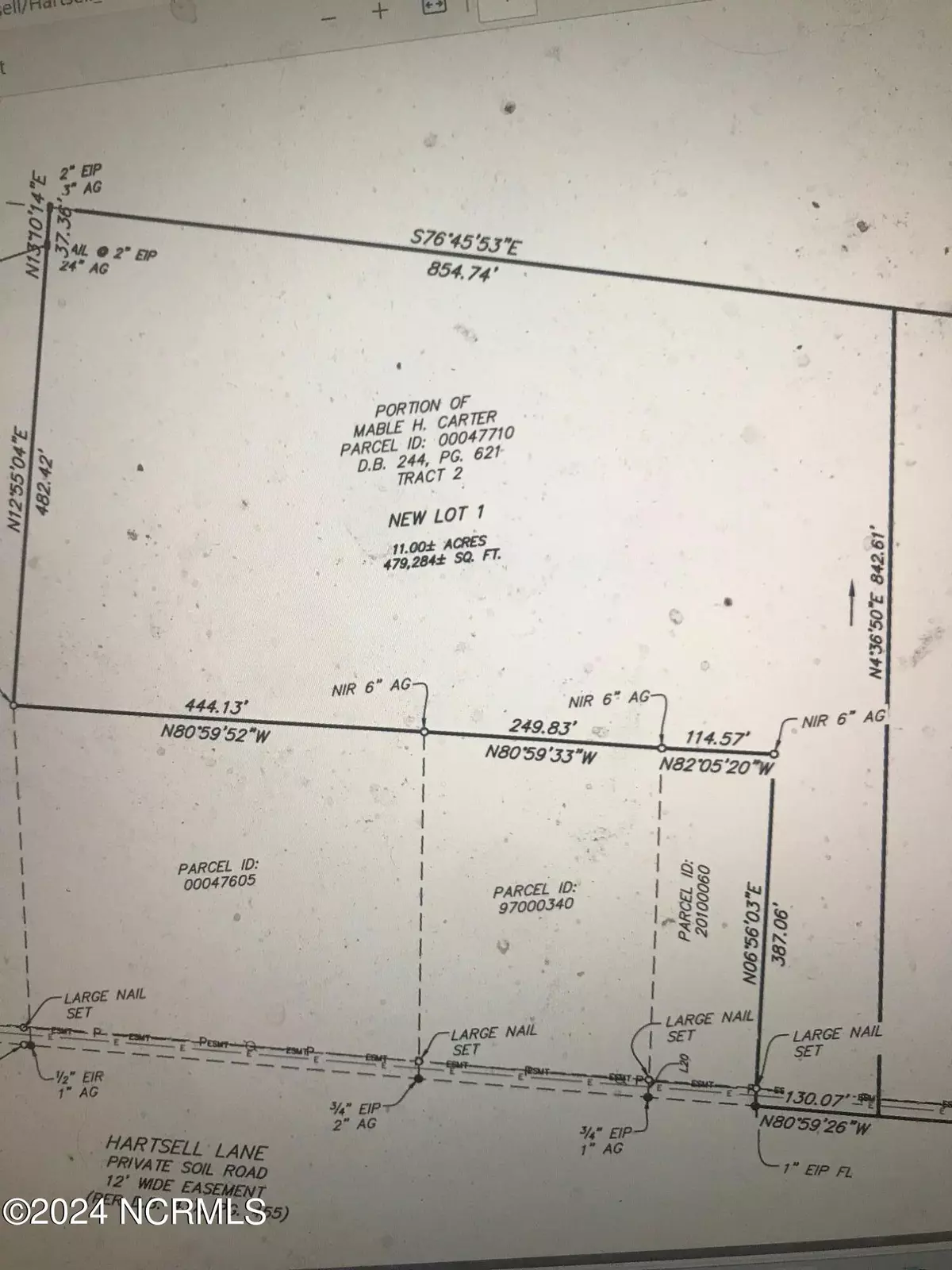 Jackson Springs, NC 27281,Lot 1 Hartsell LN