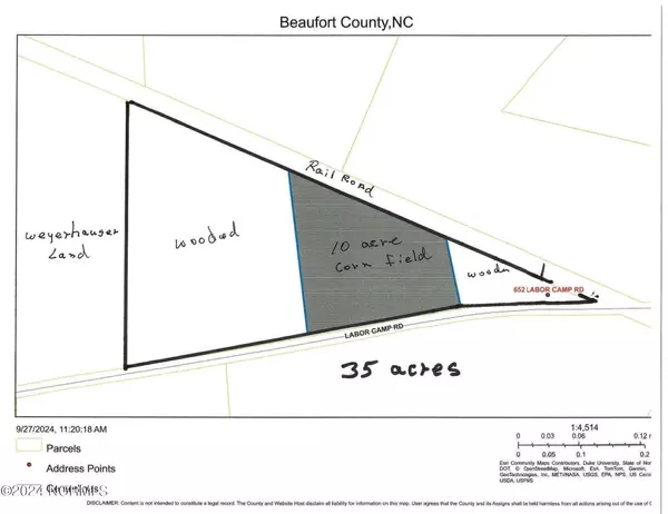 652 Labor Camp RD,  Edward,  NC 27821