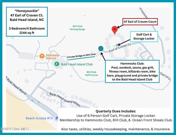 Bald Head Island, NC 28461,47 Earl Of Craven CT #Week J
