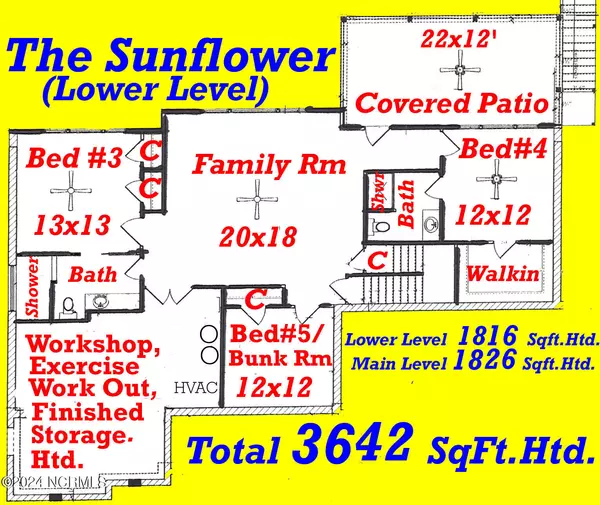 Whispering Pines, NC 28327,8 Sunflower CT