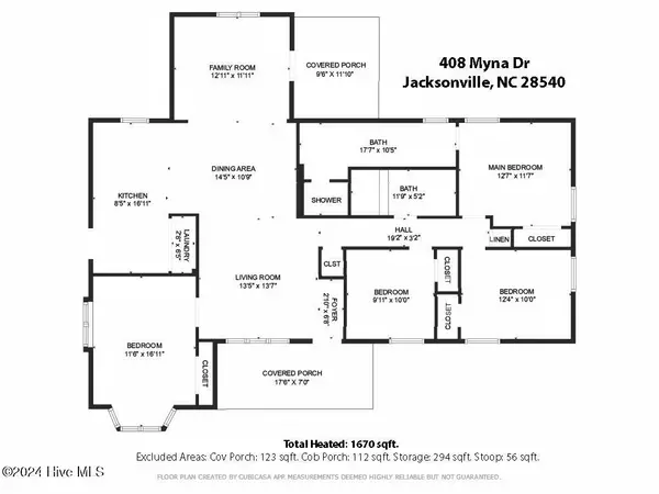 Jacksonville, NC 28540,408 Myna DR