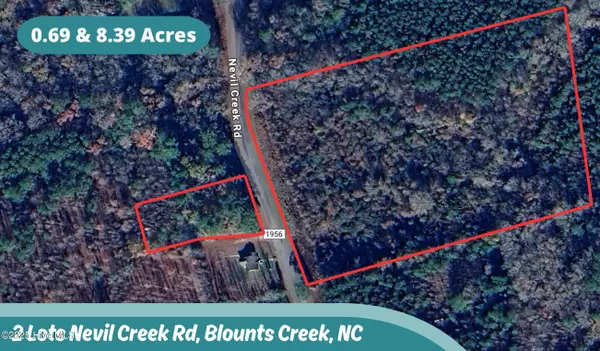 2 Lots Nevil Creek RD, Blounts Creek, NC 27814