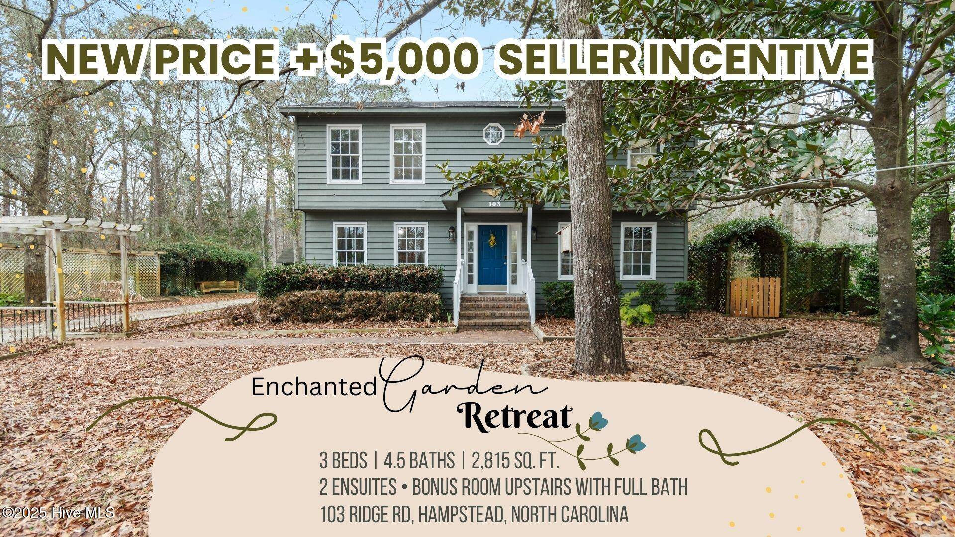103 Ridge RD, Hampstead, NC 28443