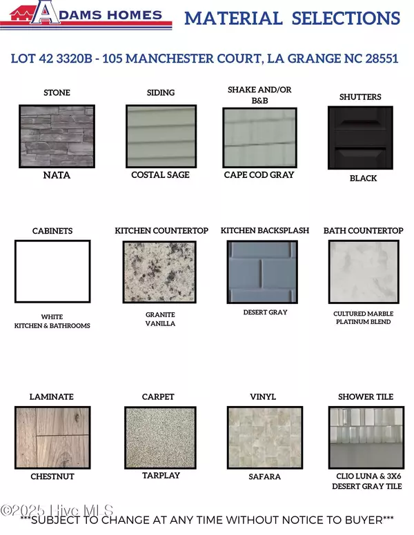 La Grange, NC 28551,105 Manchester CT