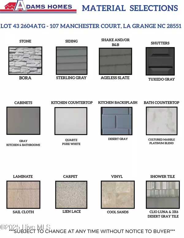 La Grange, NC 28551,107 Manchester CT