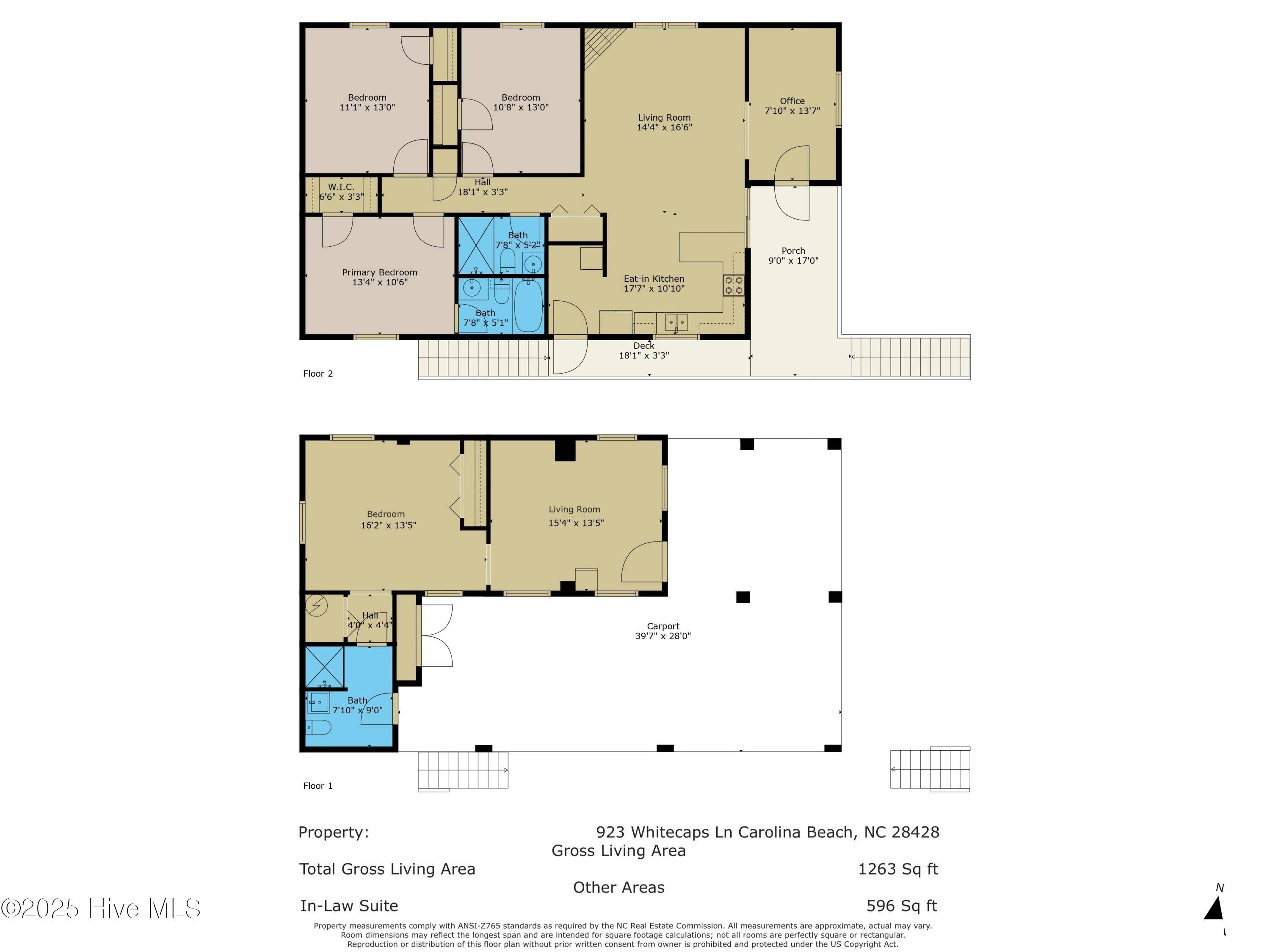 Carolina Beach, NC 28428,923 Whitecaps LN