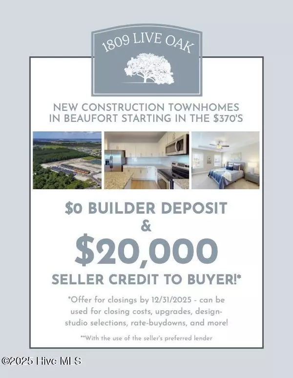 Beaufort, NC 28516,231 Cline WAY #Unit 105, 1809 Live Oak