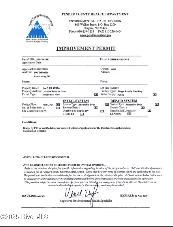 Rocky Point, NC 28457,3 Larkins RD