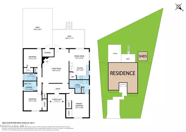 Ayden, NC 28513,3840 Countryaire DR