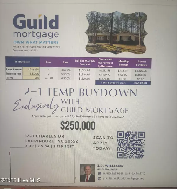 1201 Charles DR, Laurinburg, NC 28352