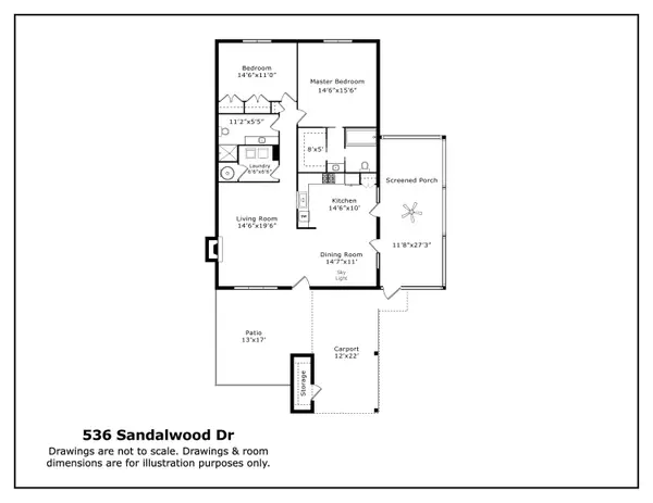 Southern Pines, NC 28387,536 Sandalwood DR