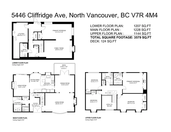 North Vancouver, BC V7R 4M4,5446 CLIFFRIDGE AVE