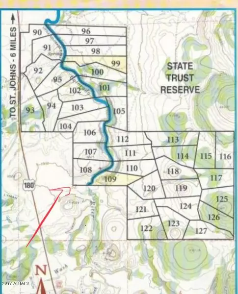 108 River Springs Ranch, #3 Lot108 -- #108, St Johns, AZ 85936