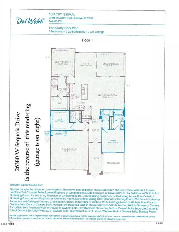 Buckeye, AZ 85396,26380 W SEQUOIA Drive