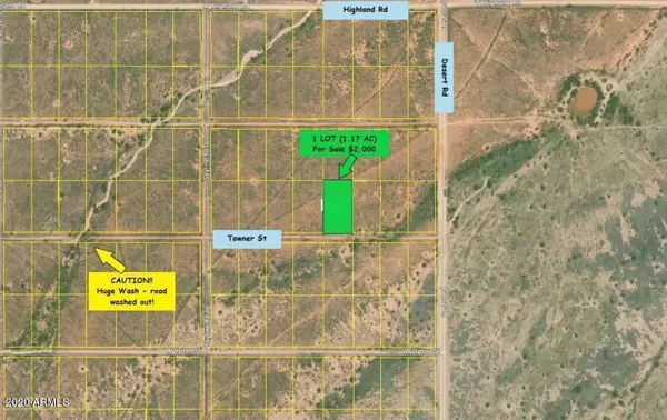 Pearce, AZ 85625,117 ACRE on Towner & Desert Road #-