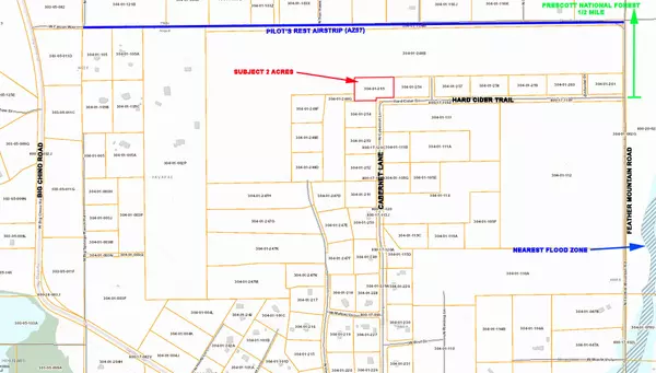 Paulden, AZ 86334,17 W HARD CIDER (APPROX) Trail #40