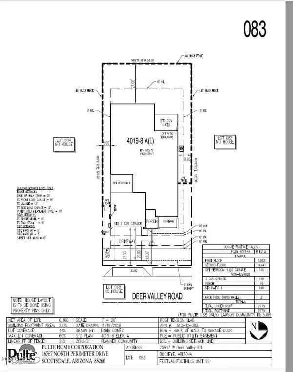 Buckeye, AZ 85396,25947 W DEER VALLEY Road