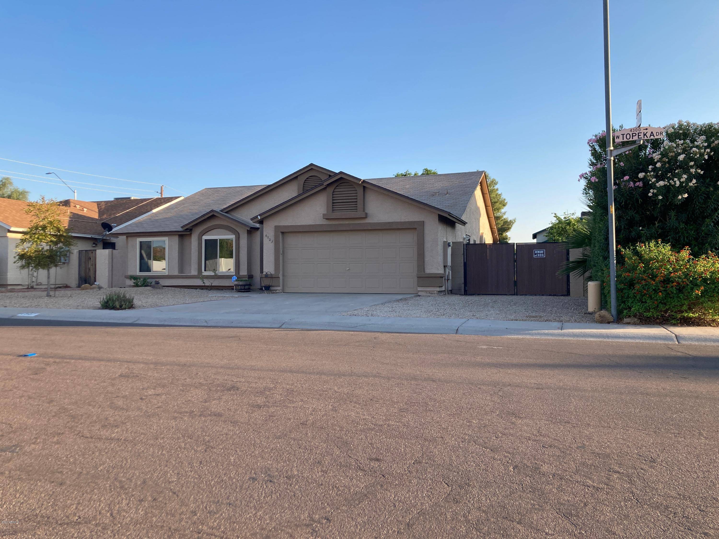 4307 W TOPEKA Drive, Glendale, AZ 85308