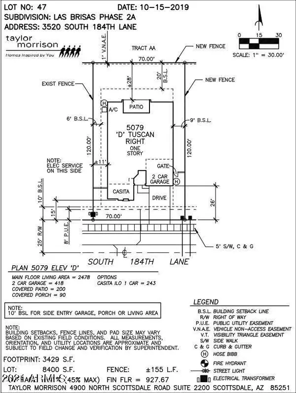 Goodyear, AZ 85338,3520 S 184TH Lane