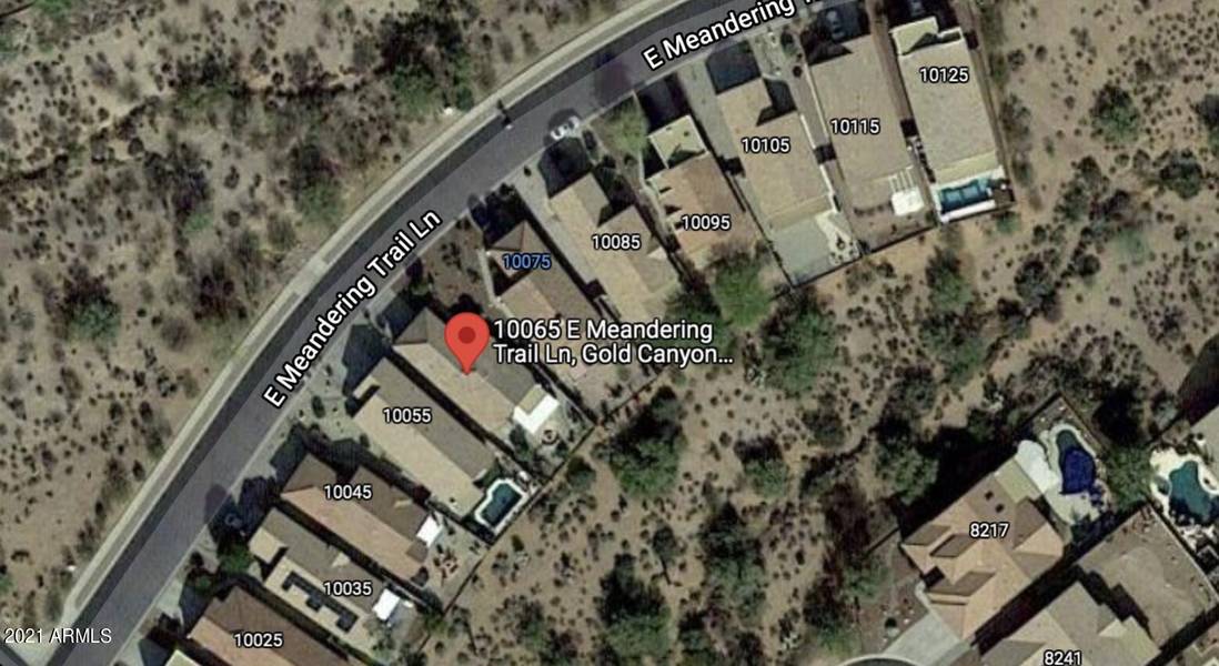 10065 E MEANDERING TRAIL Lane, Gold Canyon, AZ 85118