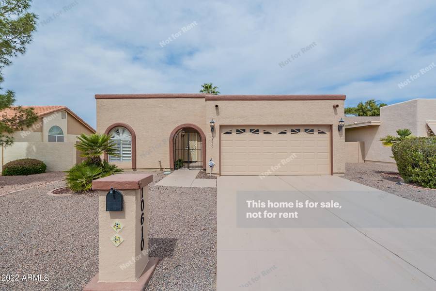 10610 E BELLFLOWER Drive, Sun Lakes, AZ 85248