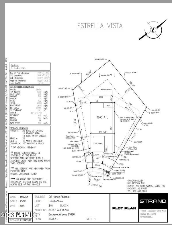 Buckeye, AZ 85326,3878 S 244TH Avenue