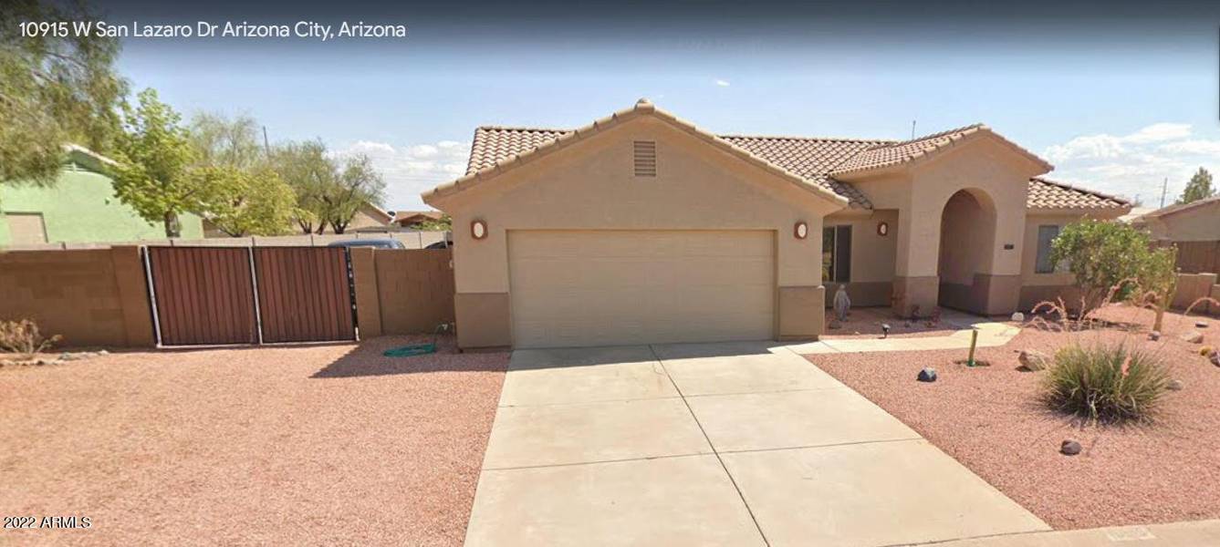 10915 W SAN LAZARO Drive, Arizona City, AZ 85123