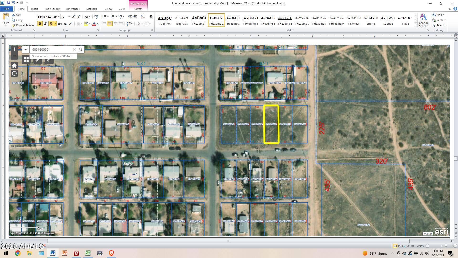 0 W Pima Drive #-, Stanfield, AZ 85172