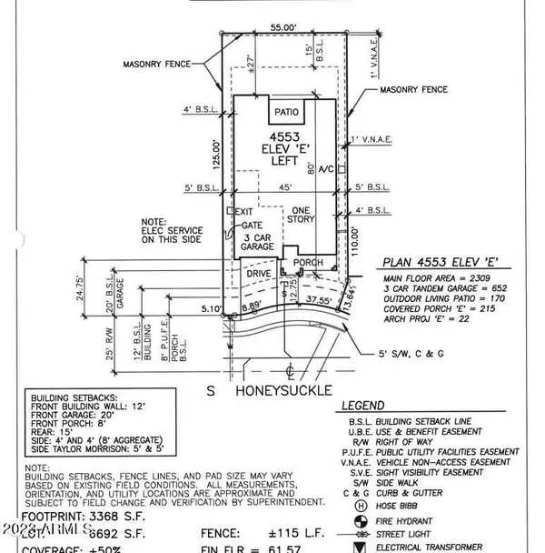 Mesa, AZ 85212,3748 S HONEYSUCKLE --