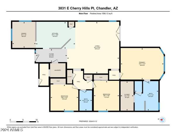 Chandler, AZ 85249,3031 E CHERRY HILLS Place