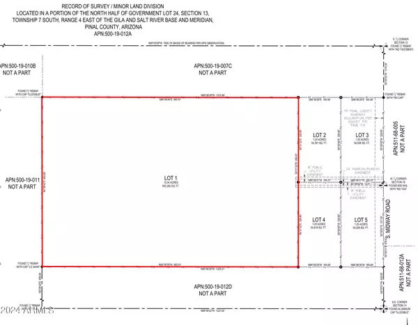 Casa Grande, AZ 85193,1 S MIDWAY (WEST) Road #1