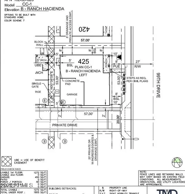 Avondale, AZ 85392,3772 N 99TH Drive