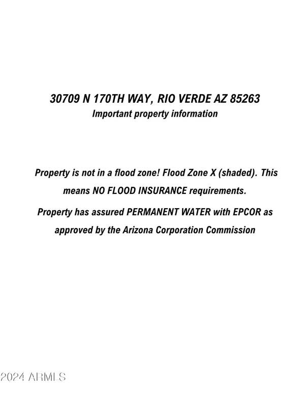 Rio Verde, AZ 85263,30709 N 170TH Street