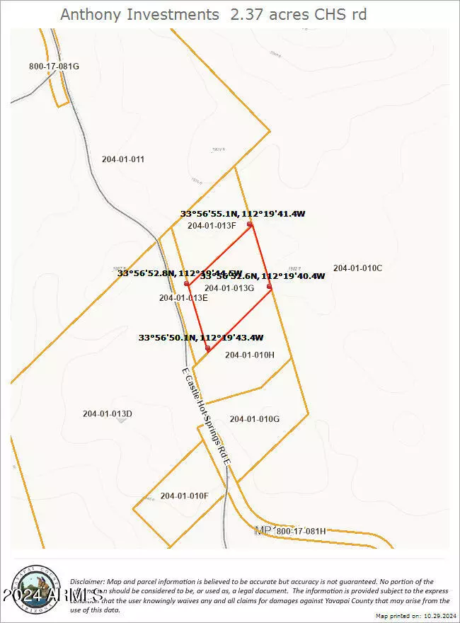 Morristown, AZ 85342,0 N Castle Hot Springs Road #-