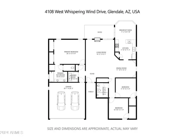 4108 W WHISPERING WIND Drive W, Glendale, AZ 85310