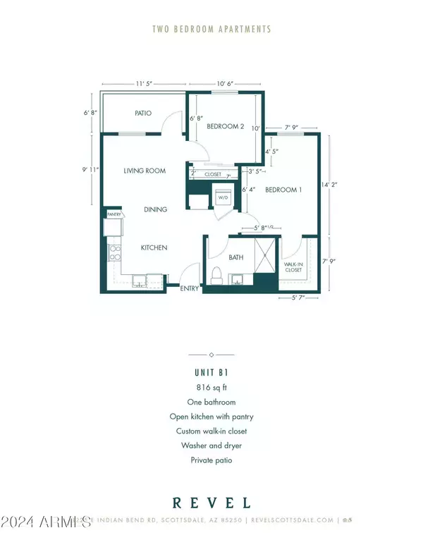 Scottsdale, AZ 85250,8225 E INDIAN BEND Road #2010