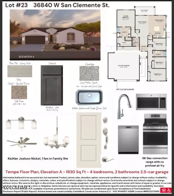 Maricopa, AZ 85138,36840 W SAN CLEMENTE Street