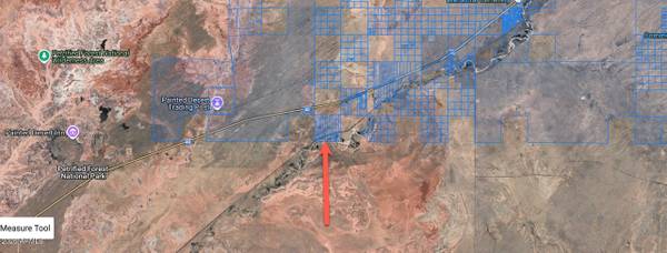 Chambers, AZ 86502,38 acres Petrified Forest -- #-