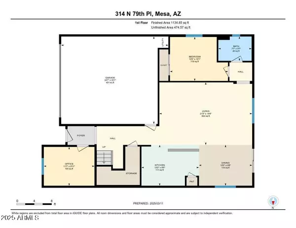 Mesa, AZ 85207,314 N 79TH Place