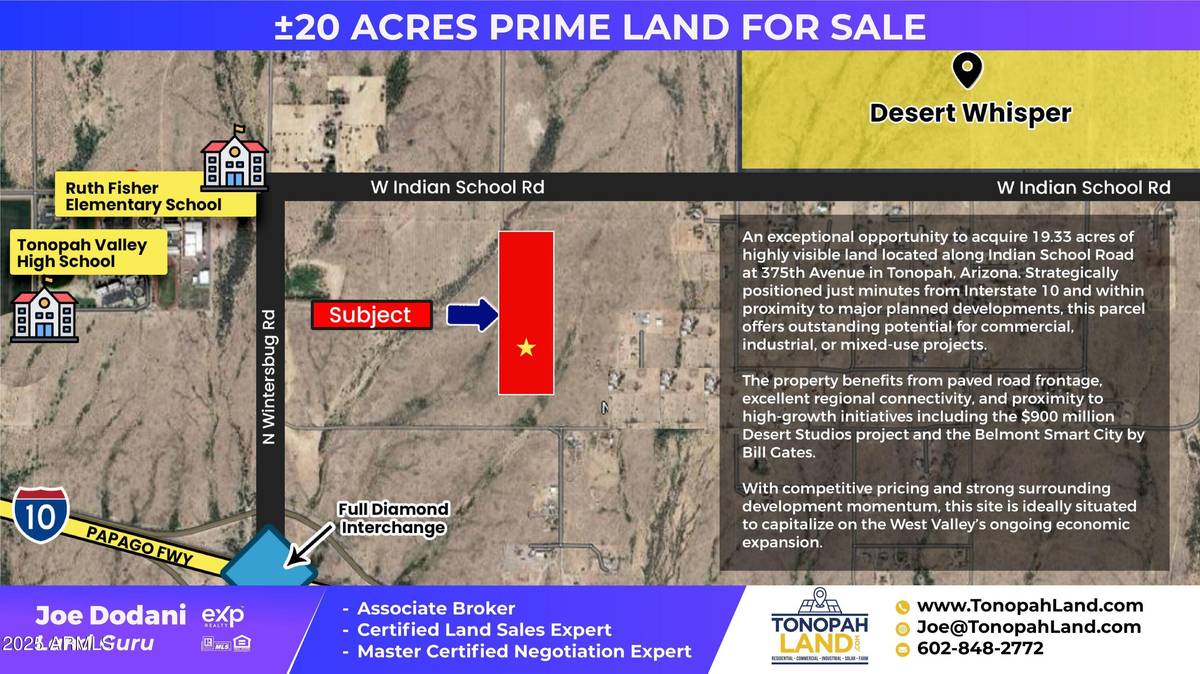 Tonopah, AZ 85354,37500 W Indian School Road #LOT 1