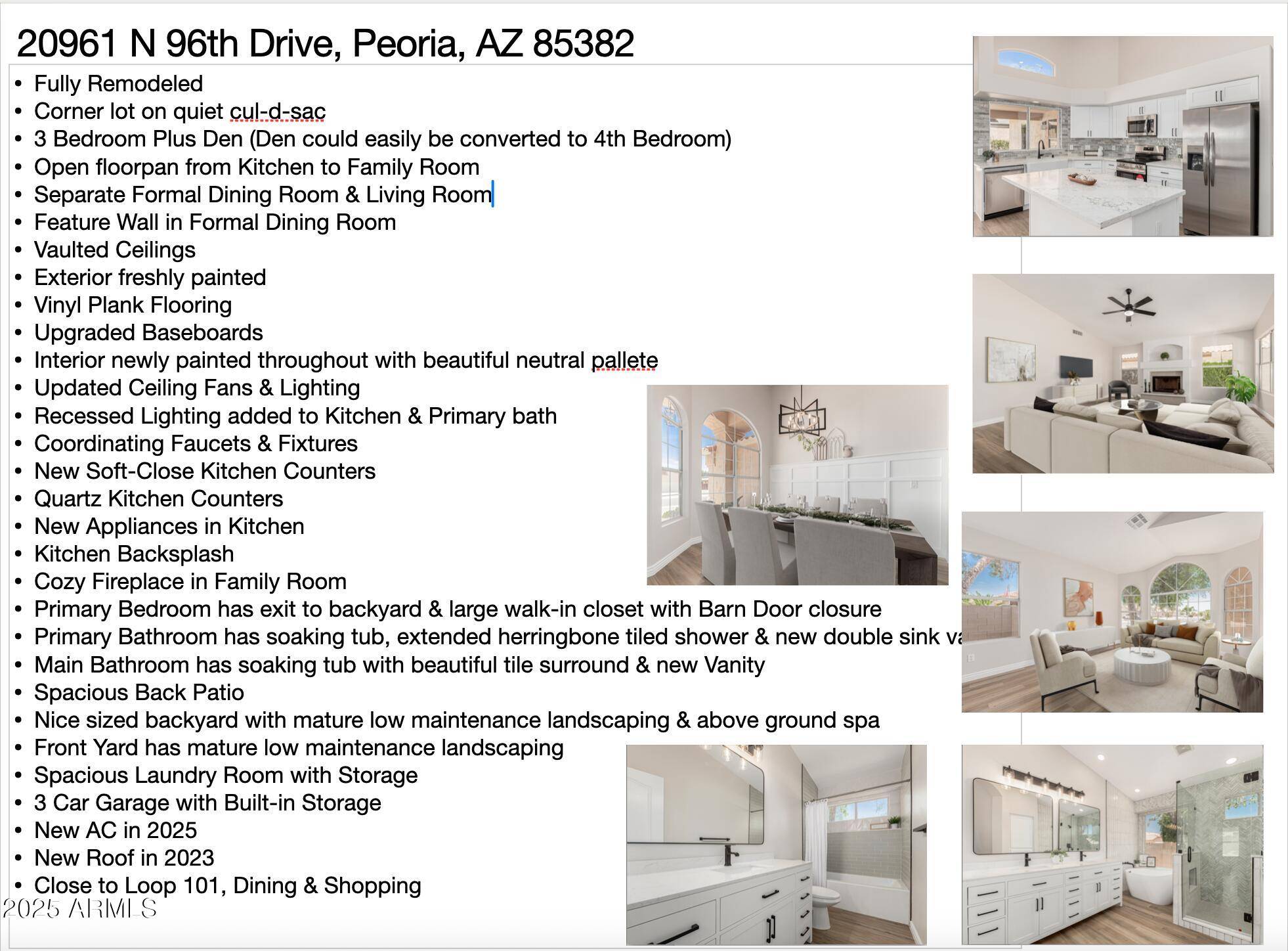 Peoria, AZ 85382,20961 N 96TH Drive